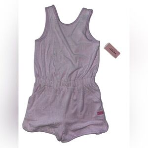 Juicy Couture Light Pink Terry Romper Girls Size 12